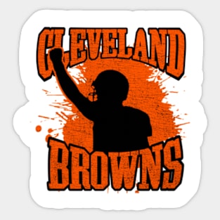 cleveland browns Sticker